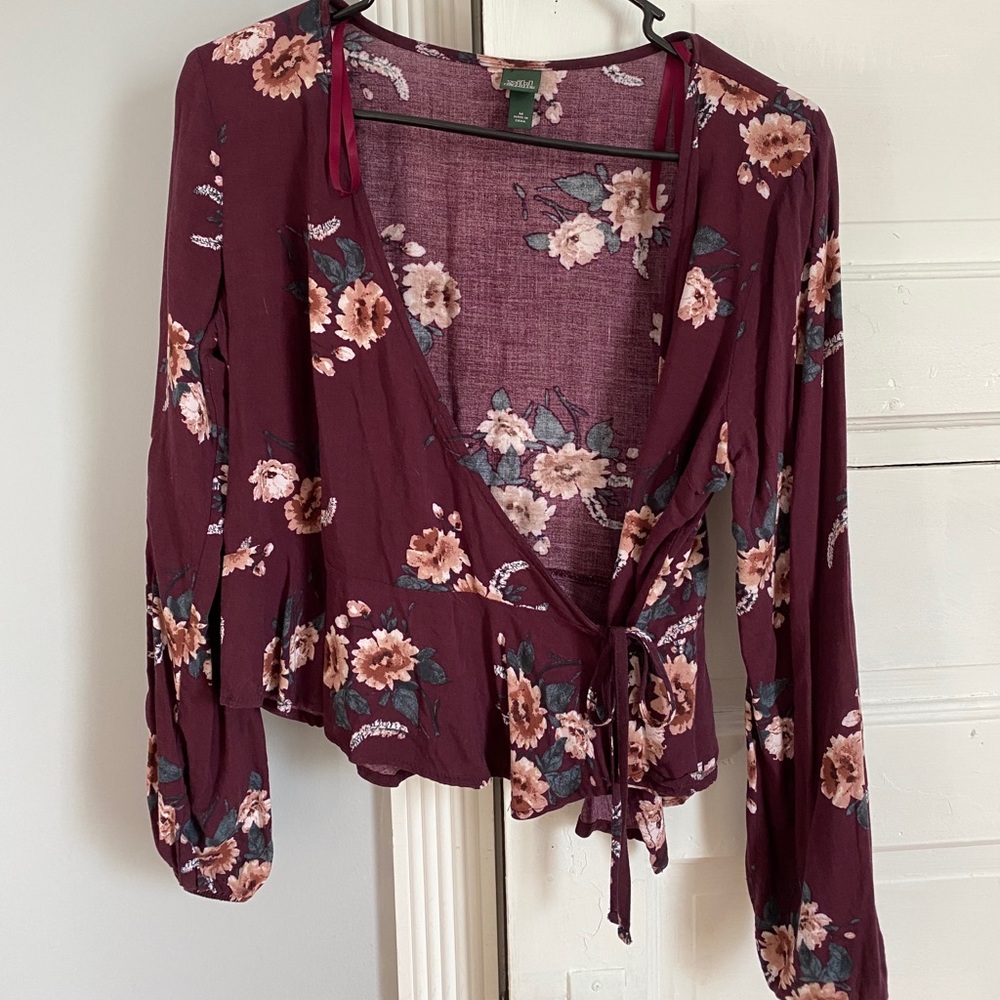 Wild Fable Wrap Top